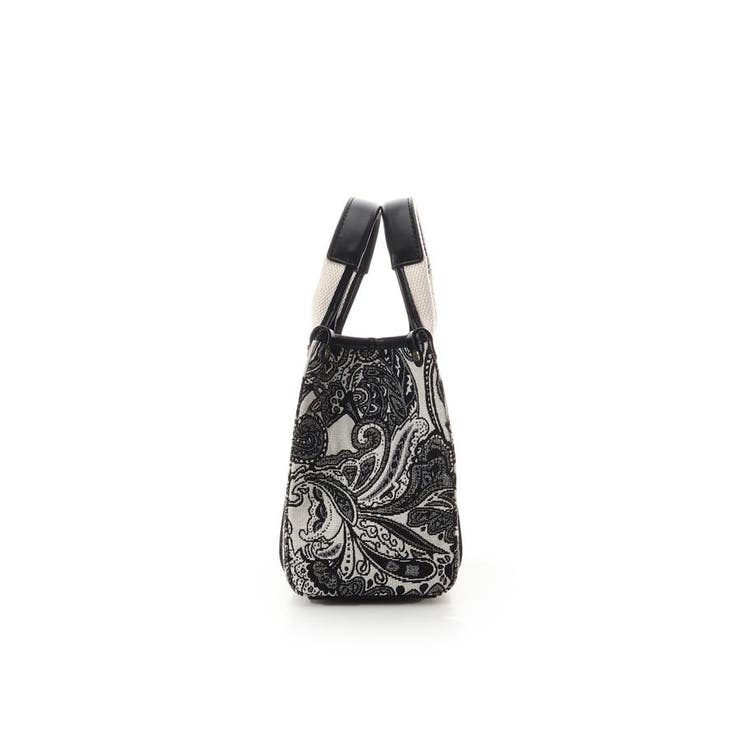 ロゴテープジャガード調トートバッグ（ミニ） | SAMANTHAVEGA | 詳細画像4 