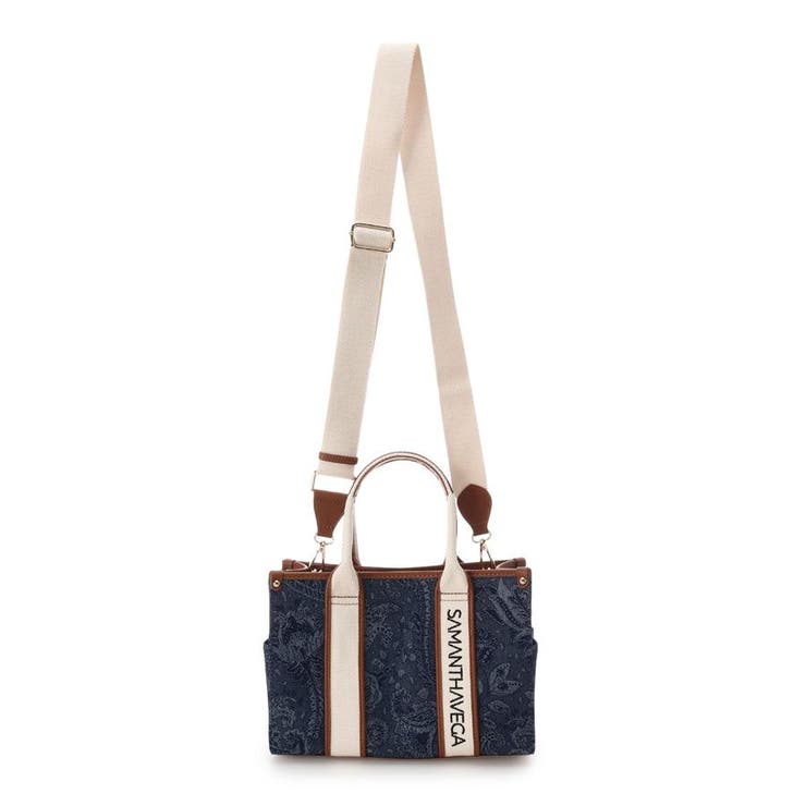 ロゴテープジャガード調トートバッグ（小） | SAMANTHAVEGA | 詳細画像18 