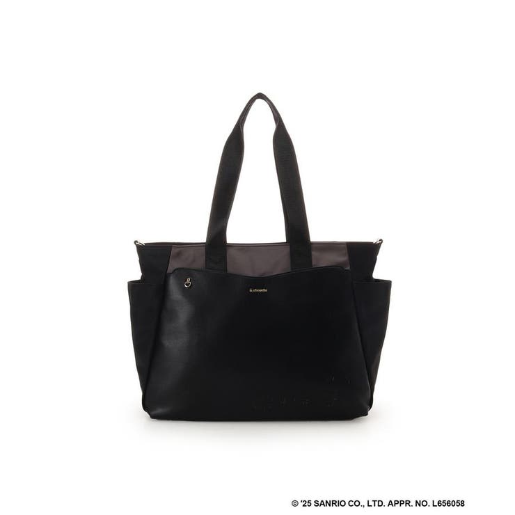 ブラック | サンリオキャラクターズコレクション トートバッグ「バッドばつ丸」 | & chouette