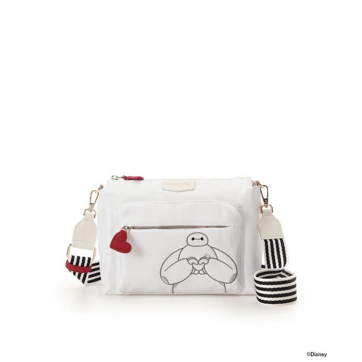 ホワイト | 「ベイマックス」コレクション ナイロンショルダーバッグ | Samantha Thavasa