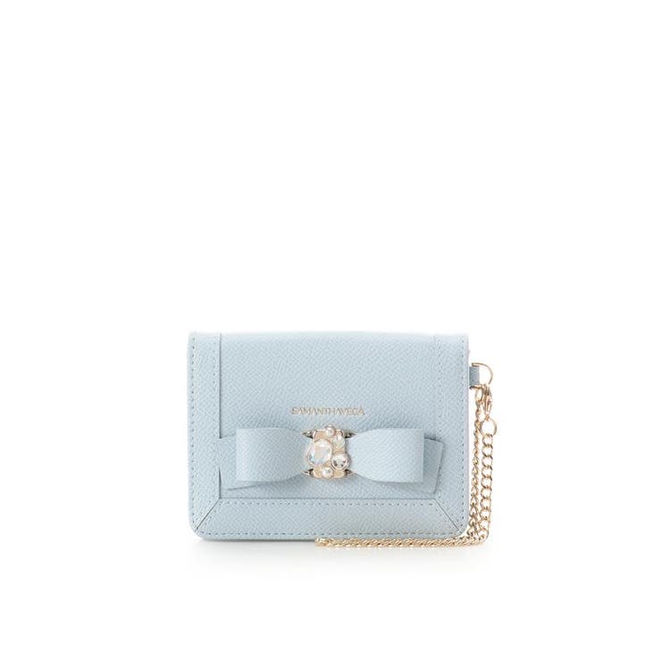 ライトブルー | ジュエルリボンパスケース | SAMANTHAVEGA