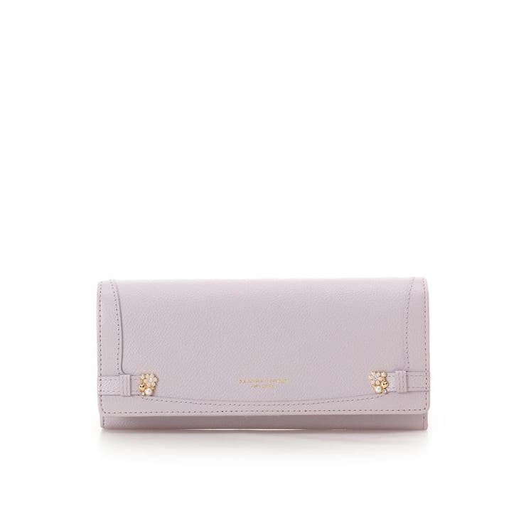 ラベンダー | サイドブローチ 長財布 | Samantha Thavasa Petit Choice