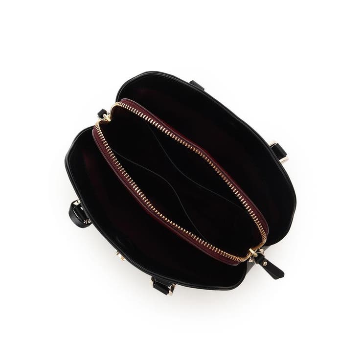 ハートモチーフレザーハンドバッグ 小サイズ | Samantha Thavasa | 詳細画像4 