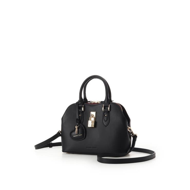 ハートモチーフレザーハンドバッグ 小サイズ | Samantha Thavasa | 詳細画像6 