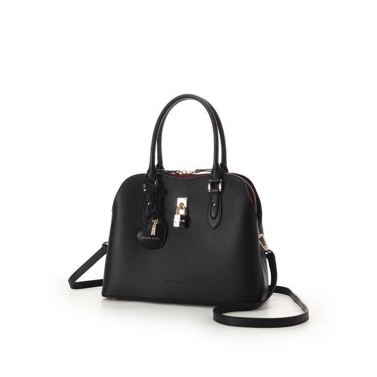 ハートモチーフレザーハンドバッグ 大サイズ | Samantha Thavasa | 詳細画像6