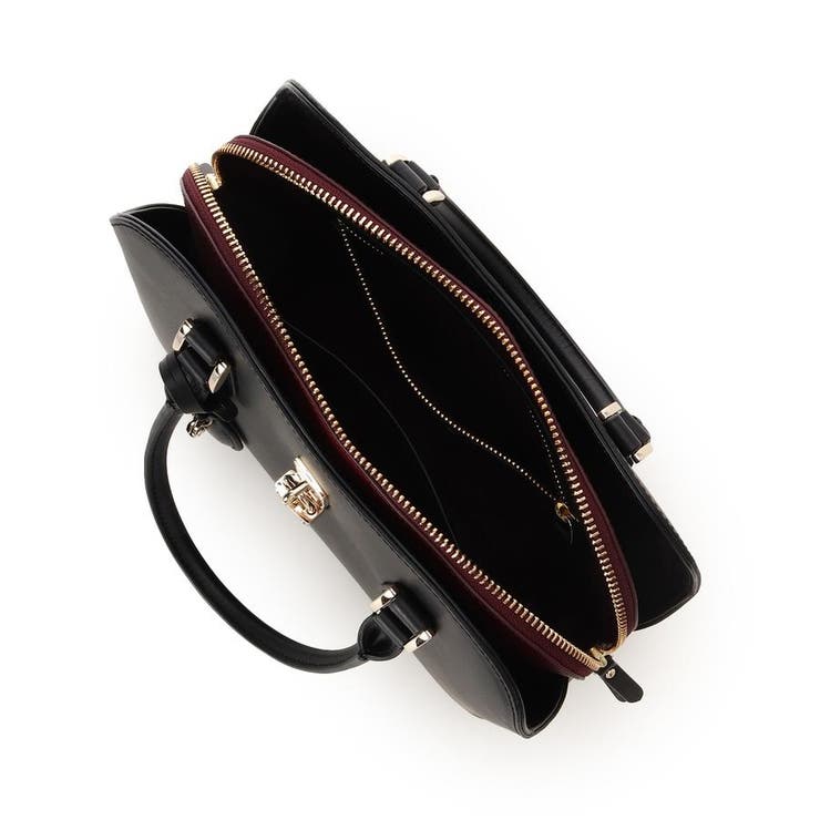 ハートモチーフレザーハンドバッグ 大サイズ | Samantha Thavasa | 詳細画像4