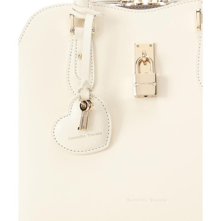 ハートモチーフレザーハンドバッグ 大サイズ | Samantha Thavasa | 詳細画像11