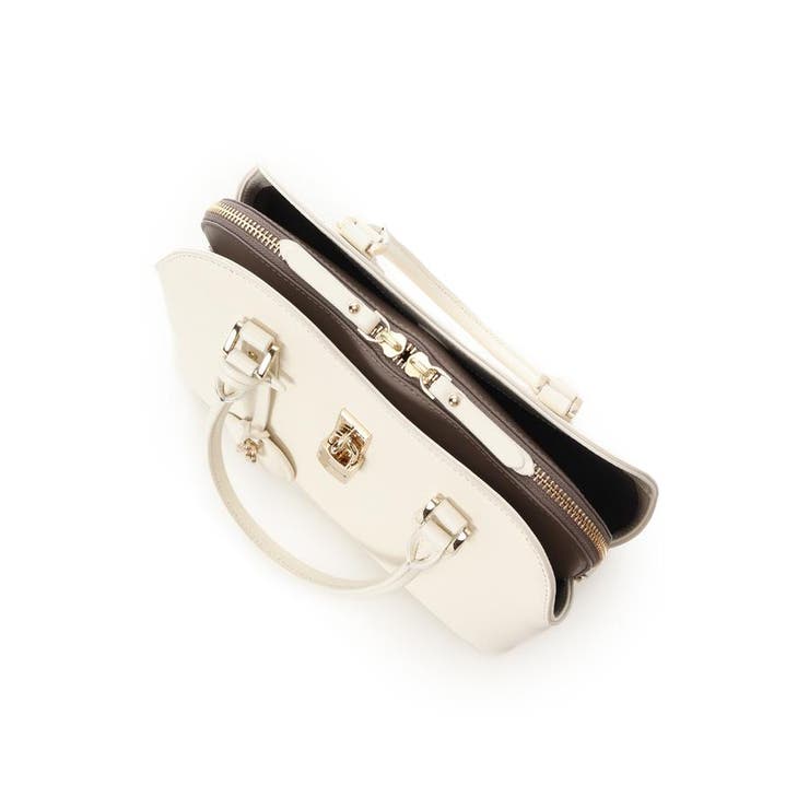 ハートモチーフレザーハンドバッグ 大サイズ | Samantha Thavasa | 詳細画像9