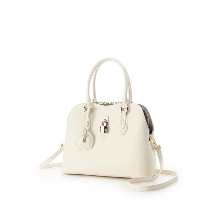 ハートモチーフレザーハンドバッグ 大サイズ | Samantha Thavasa | 詳細画像12