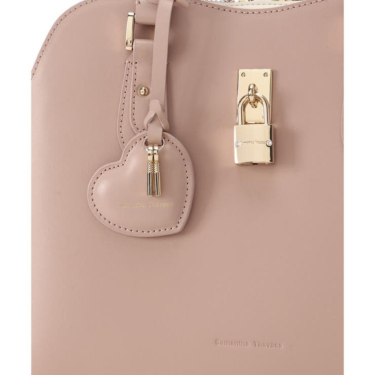 ハートモチーフレザーハンドバッグ 大サイズ | Samantha Thavasa | 詳細画像17
