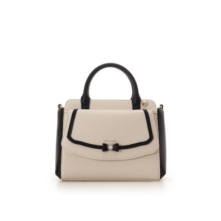 ベージュ | プチリボンハンドバッグ | SAMANTHAVEGA