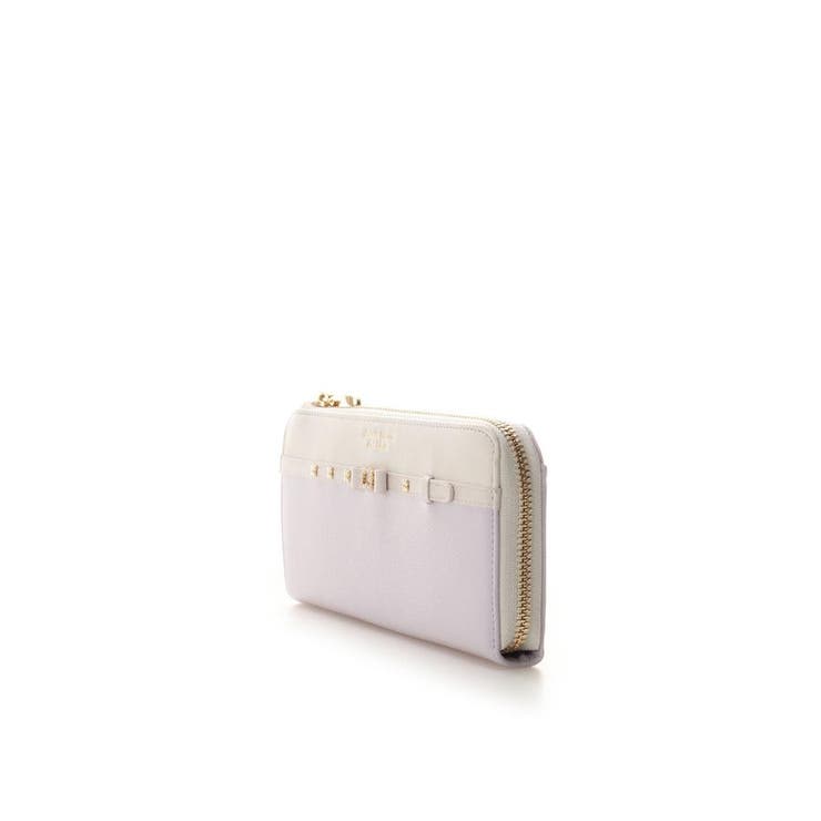 パールストーンリボンベルトL字ジップ長財布 | Samantha Thavasa Petit Choice | 詳細画像11 