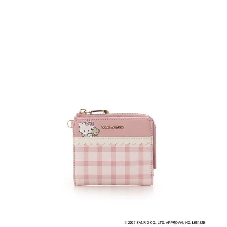 ピンク | 「ハローキティ」コラボコレクション 折財布 | SAMANTHAVEGA