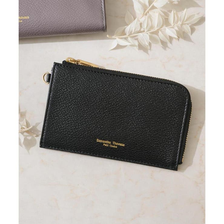 シンプル薄マチ マルチケース | Samantha Thavasa Petit Choice | 詳細画像1 