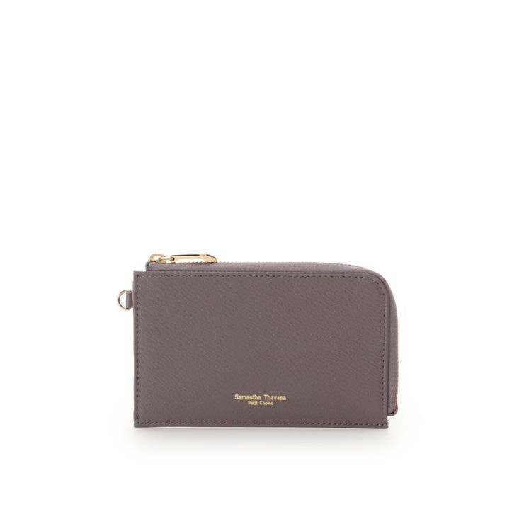 グレージュ | シンプル薄マチ マルチケース | Samantha Thavasa Petit Choice