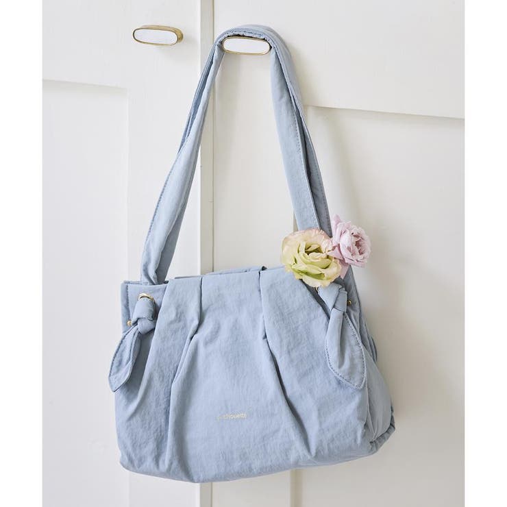 ダルブルー | サイドノットデザインバッグ | & chouette