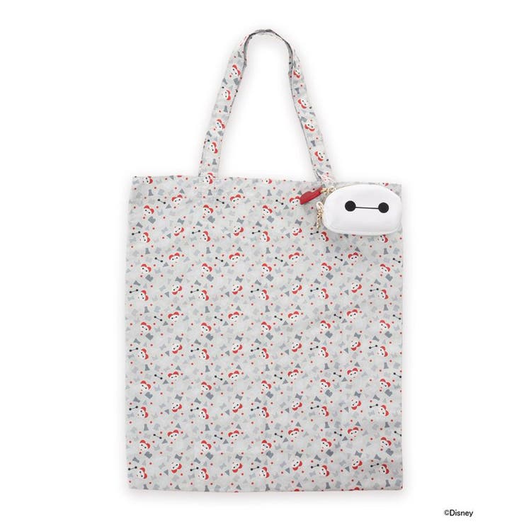 ホワイト | 「ベイマックス」コレクション ポーチ付きエコバッグ | Samantha Thavasa