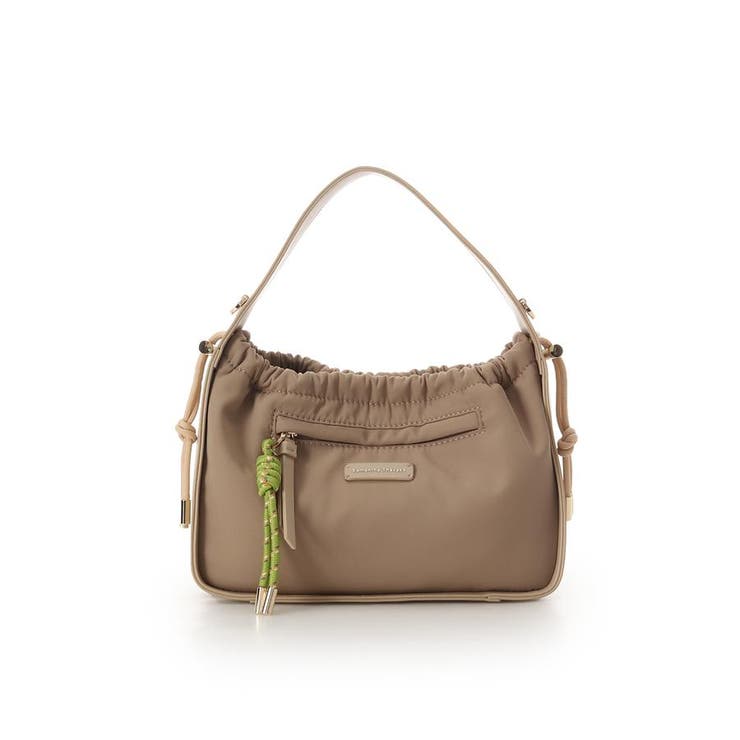 ベージュ | ボンディング ワンハンドルバッグ | Samantha Thavasa