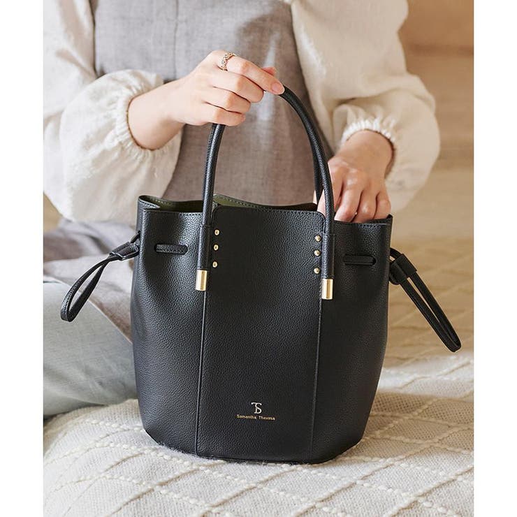 セミハード合皮2wayバッグ[品番：STJW0014075]｜Samantha Thavasa  