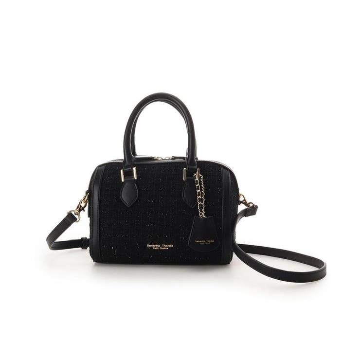 ツイード ボストンバッグ | Samantha Thavasa Petit Choice | 詳細画像1 