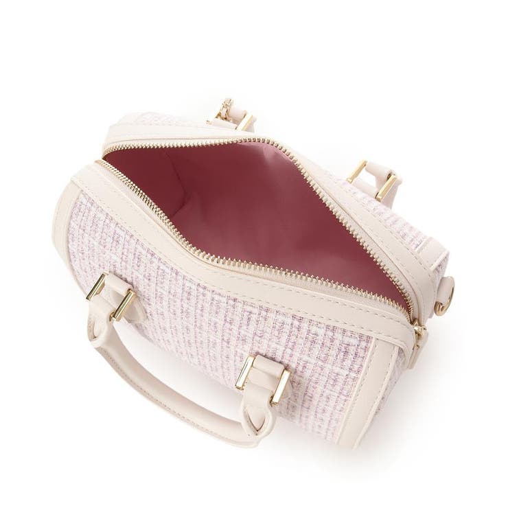 ツイード ボストンバッグ | Samantha Thavasa Petit Choice | 詳細画像22 