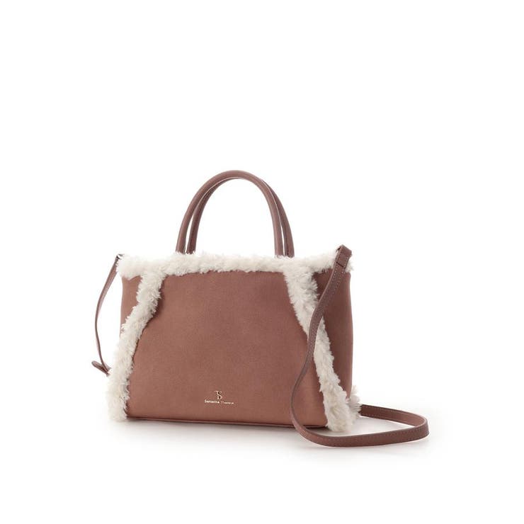 スウェード調ボアハンドバッグ | Samantha Thavasa | 詳細画像7 