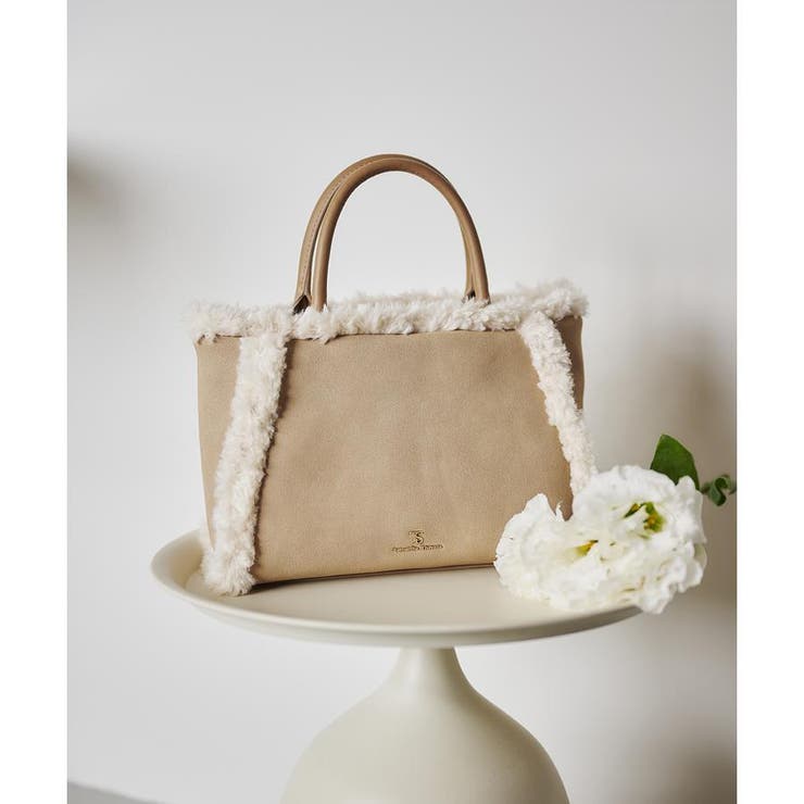 スウェード調ボアハンドバッグ | Samantha Thavasa | 詳細画像17 