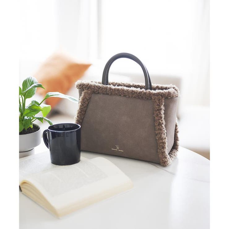 スウェード調ボアハンドバッグ | Samantha Thavasa | 詳細画像27 