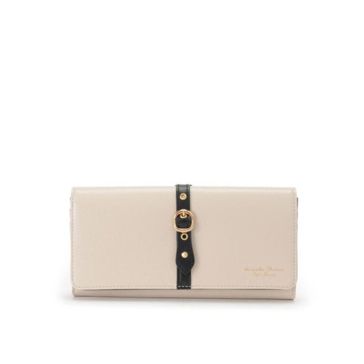 オフホワイト | フロントベルト 長財布 | Samantha Thavasa Petit Choice