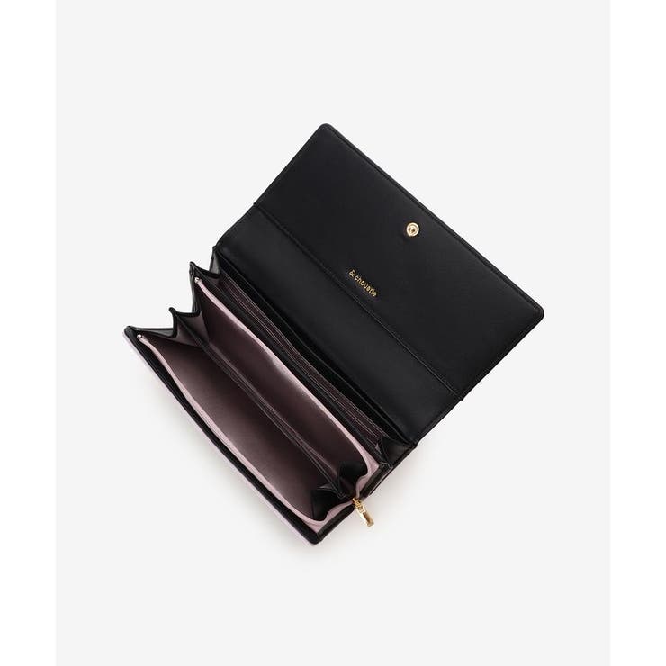 アクセントカラー配色かぶせ長財布 | & chouette | 詳細画像5 