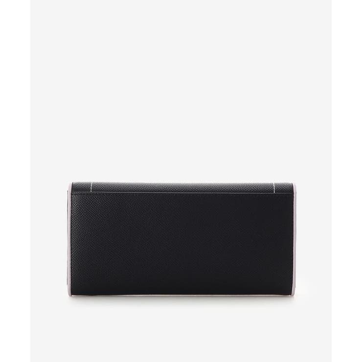 アクセントカラー配色かぶせ長財布 | & chouette | 詳細画像2 