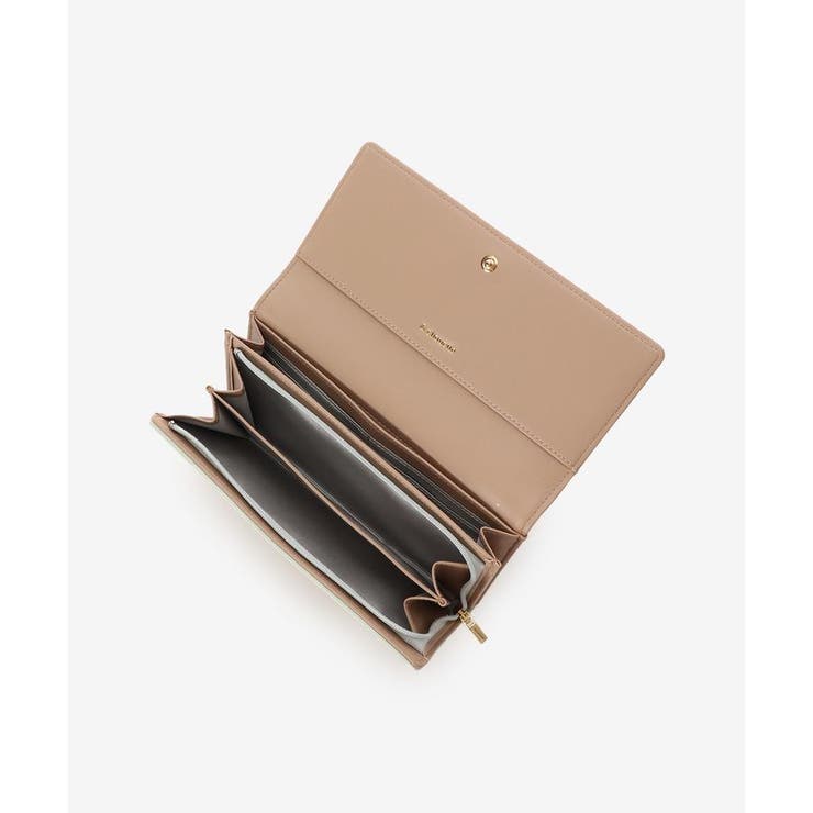 アクセントカラー配色かぶせ長財布 | & chouette | 詳細画像20 