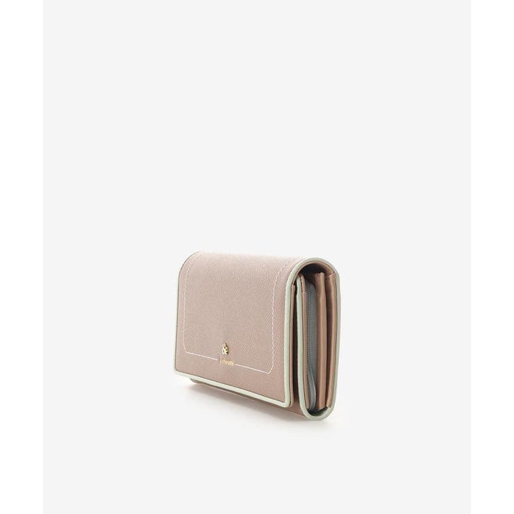 アクセントカラー配色かぶせ長財布 | & chouette | 詳細画像16 