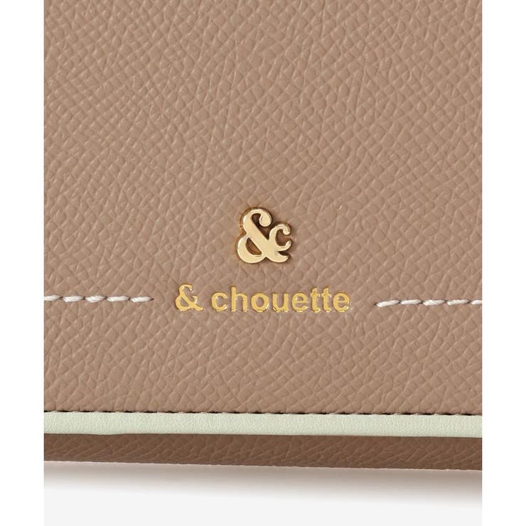 アクセントカラー配色かぶせ長財布 | & chouette | 詳細画像19 