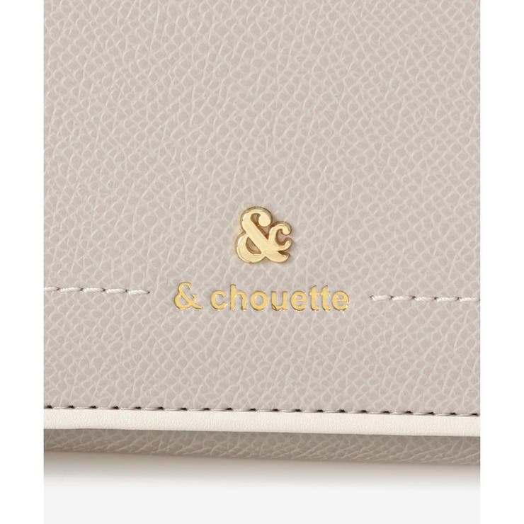 アクセントカラー配色かぶせ長財布 | & chouette | 詳細画像24 