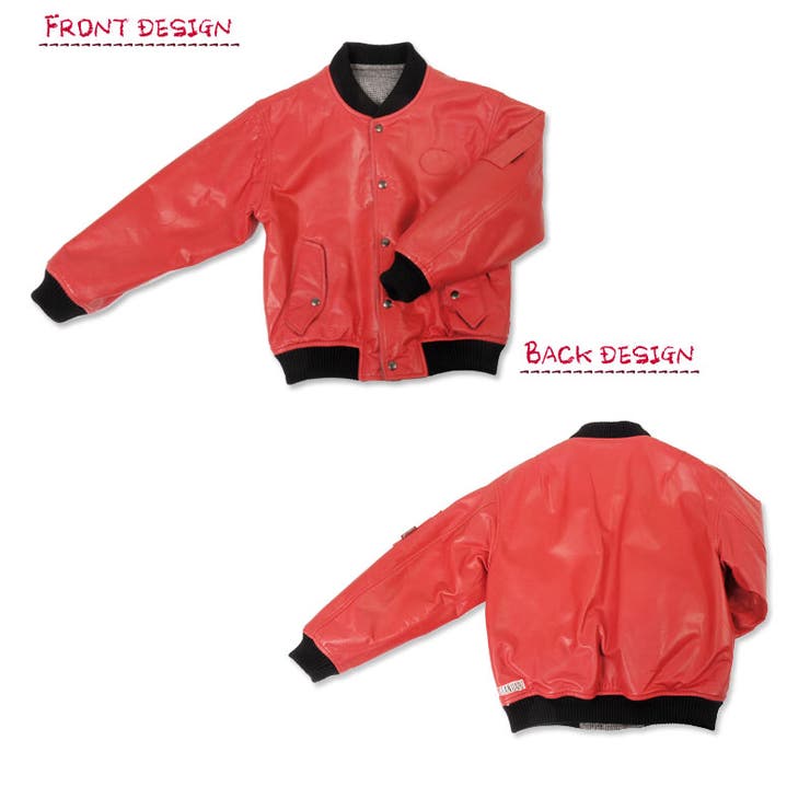 キッズ 牛革 スタジャン | sankyo shokai  | 詳細画像2 