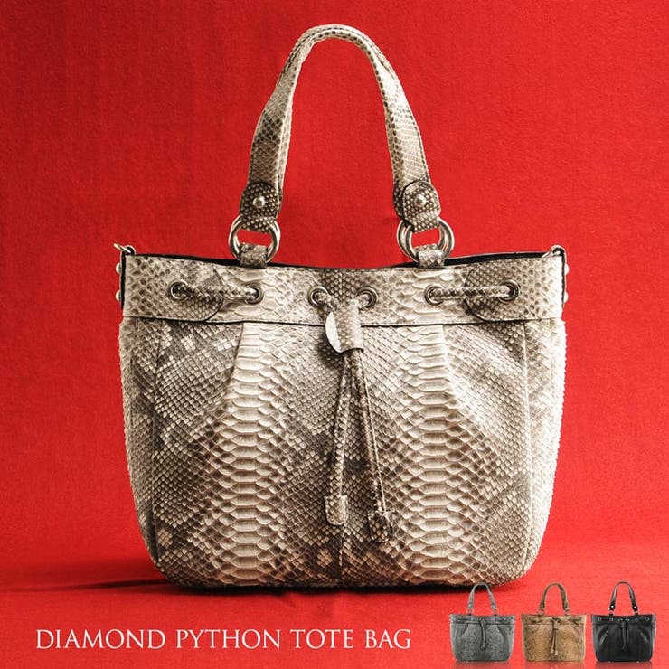 パイソン トートバッグ 大きめ | sankyo shokai  | 詳細画像1 