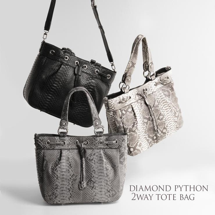 パイソン トートバッグ 大きめ | sankyo shokai  | 詳細画像9 