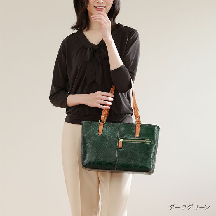 牛革 トートバッグ レディース[品番：SNKC0001513]｜sankyo