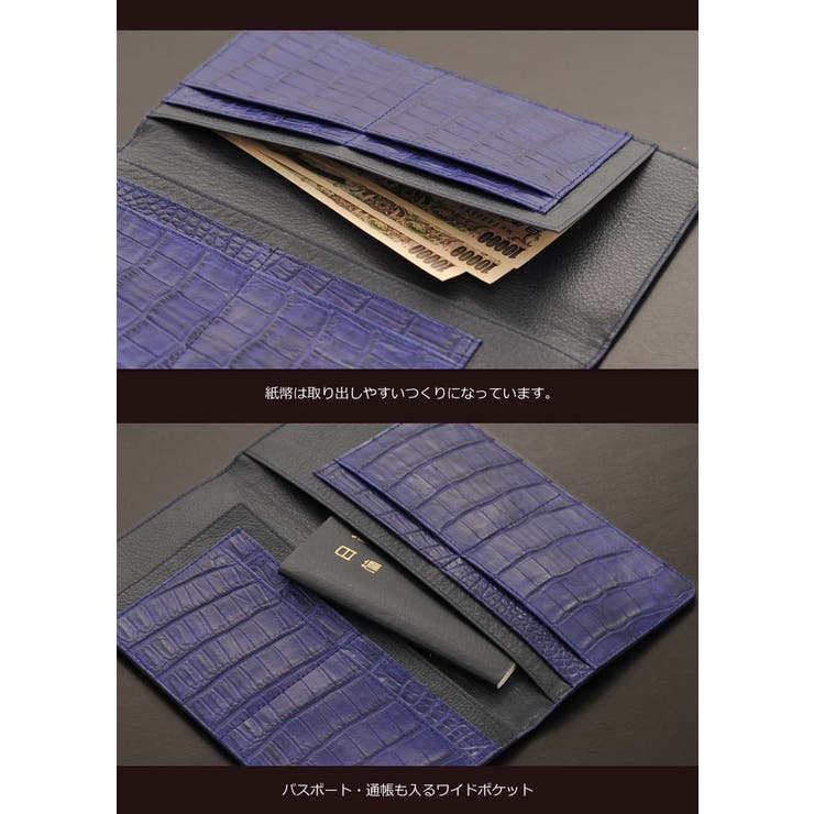 クロコダイル 財布 マット加工[品番：SNKC0001046]｜sankyo shokai  （サンキョウショウカイ）のレディースファッション通販｜SHOPLIST（ショップリスト）