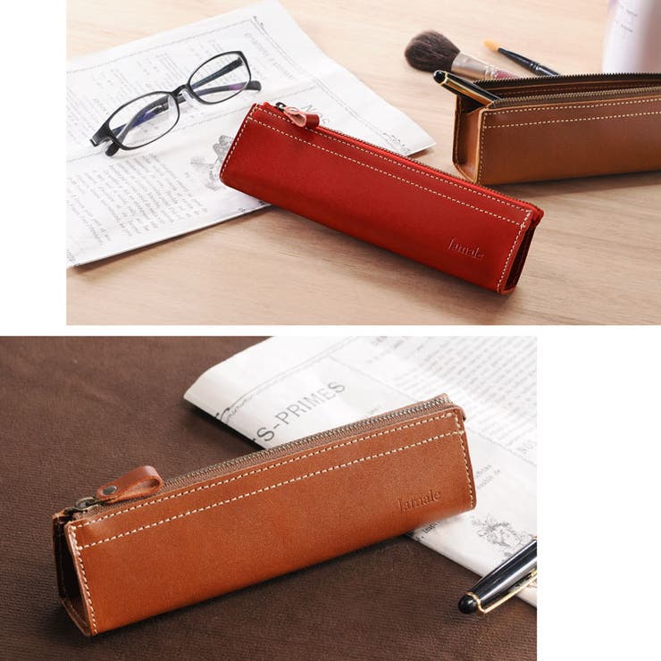 栃木レザー ペンケース Jamale | sankyo shokai  | 詳細画像2 