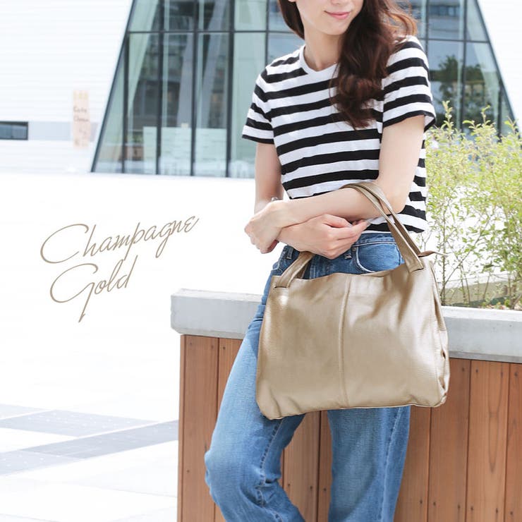 牛革 トートバッグ ファスナー付き | sankyo shokai  | 詳細画像6 