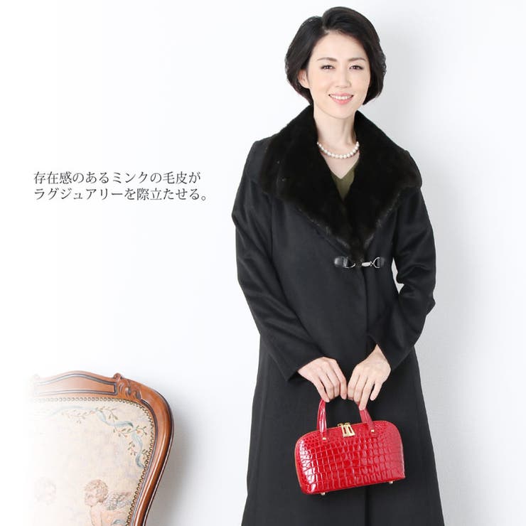 内モンゴル産100%カシミヤラウンドネックタイアップ7分袖コート 内モンゴル産100%カシミヤラウンドネックタイアップ7分袖コート