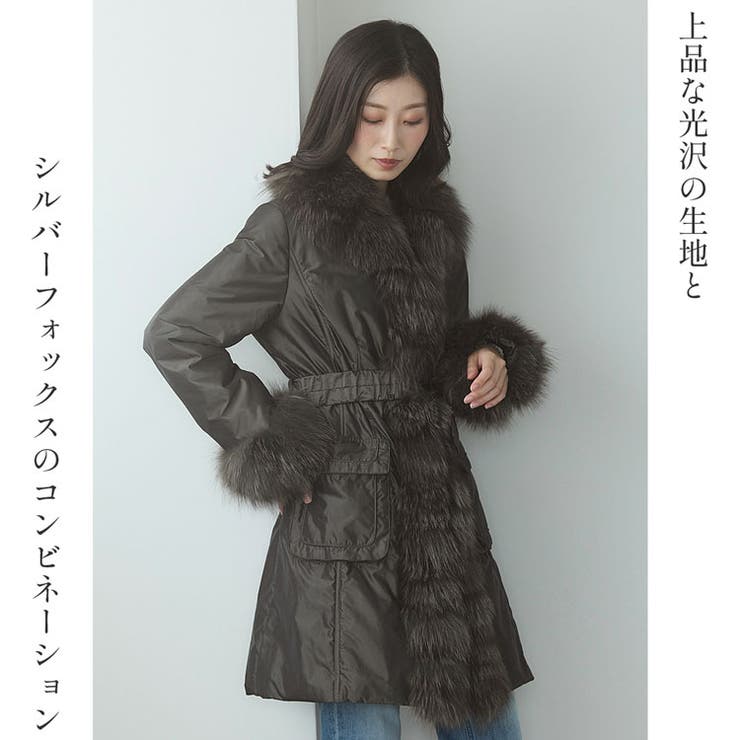 ファー付きコート コート フォックス | sankyo shokai  | 詳細画像3 