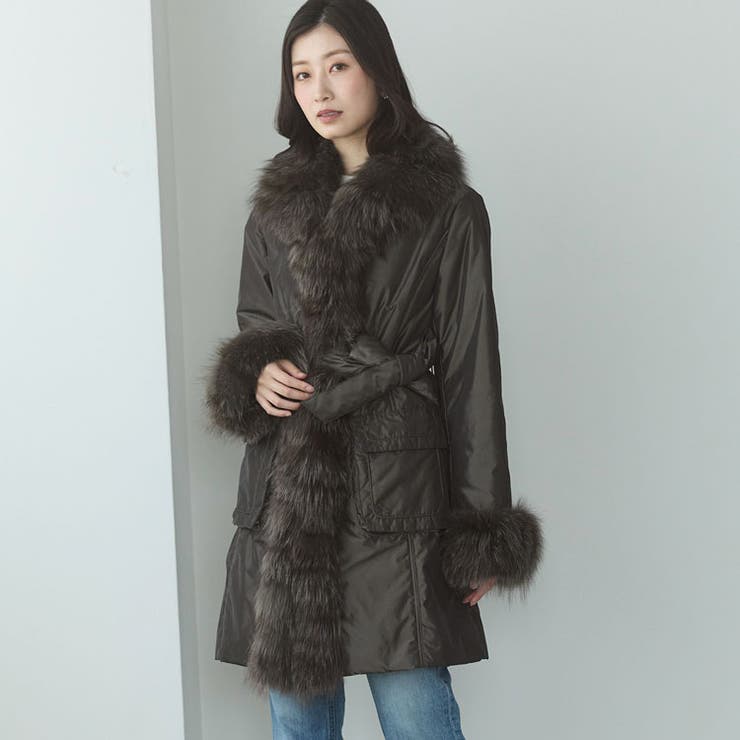 ファー付きコート コート フォックス | sankyo shokai  | 詳細画像7 