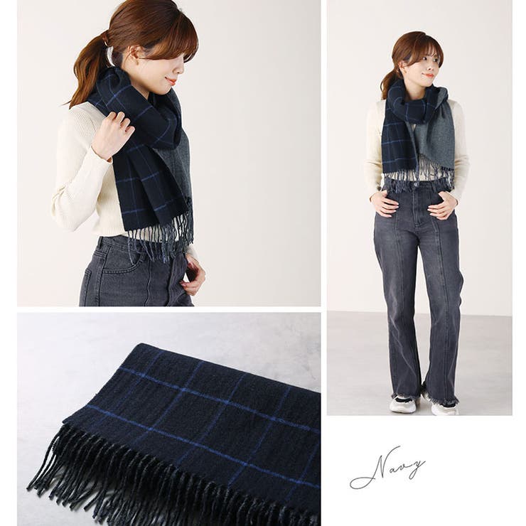 カシミヤ マフラー レディース | sankyo shokai  | 詳細画像2 