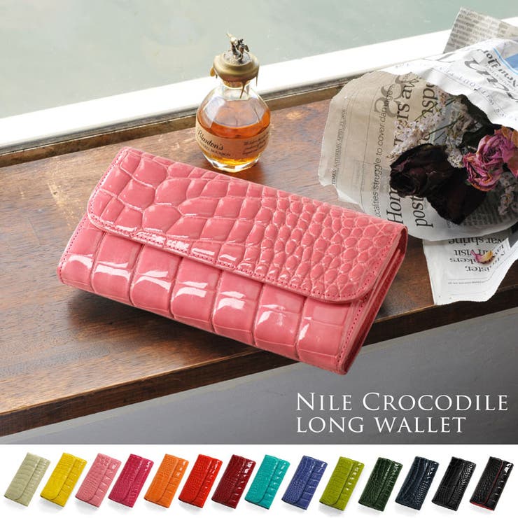 ナイル クロコダイル 長財布 | sankyo shokai  | 詳細画像1 
