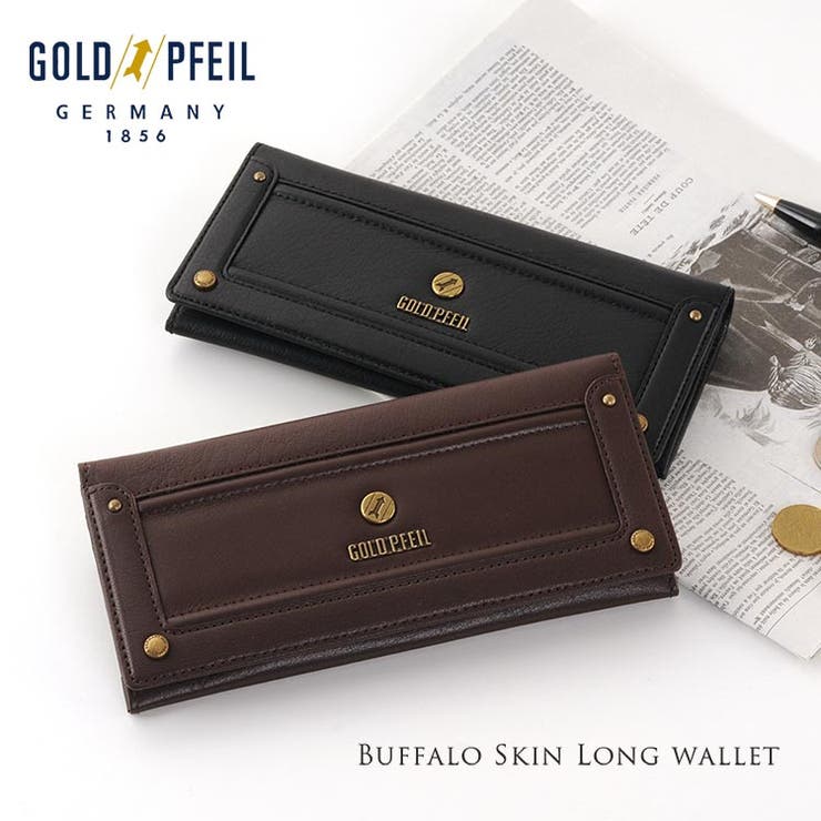 Gold Pfeil ゴールドファイル バッファロー 革 長財布 レディース 品番 Snkc Sankyo Shokai サンキョウショウカイ のレディースファッション通販 Shoplist ショップリスト