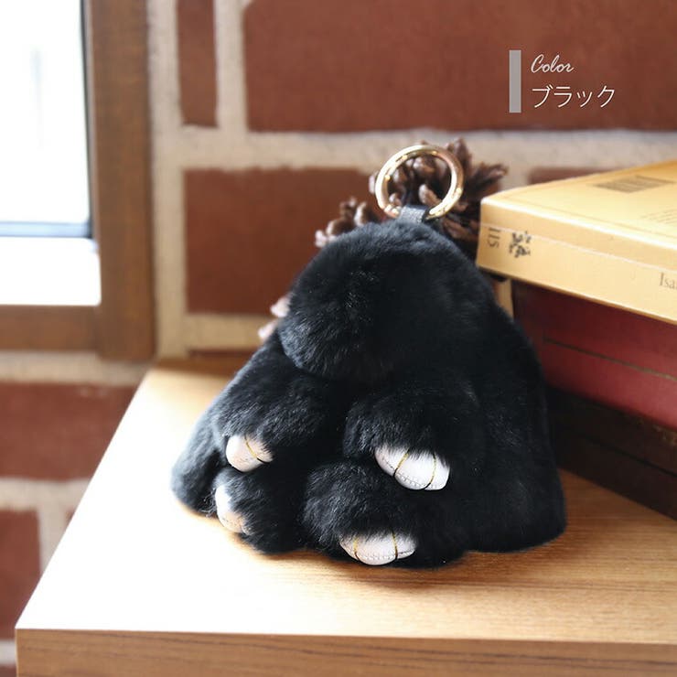 うさぎ ファー チャーム | sankyo shokai  | 詳細画像9 