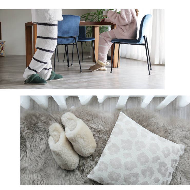 スリッパ ムートン ルームシューズ | sankyo shokai  | 詳細画像10 